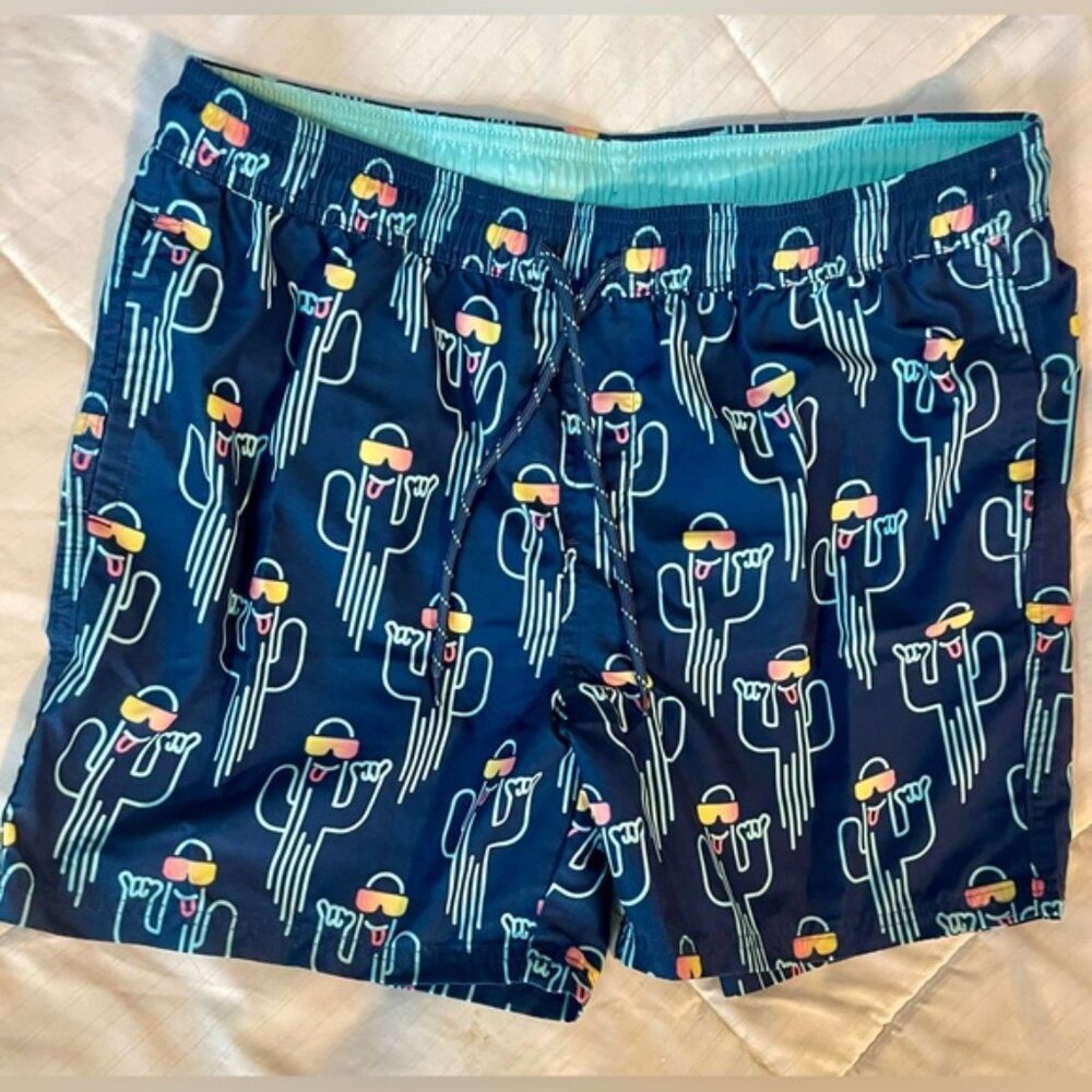No Boundaries Blue 🌵 Men’s Swim Shorts